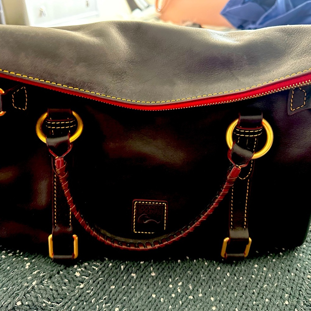 Dooney & Bourke Navy Satchel